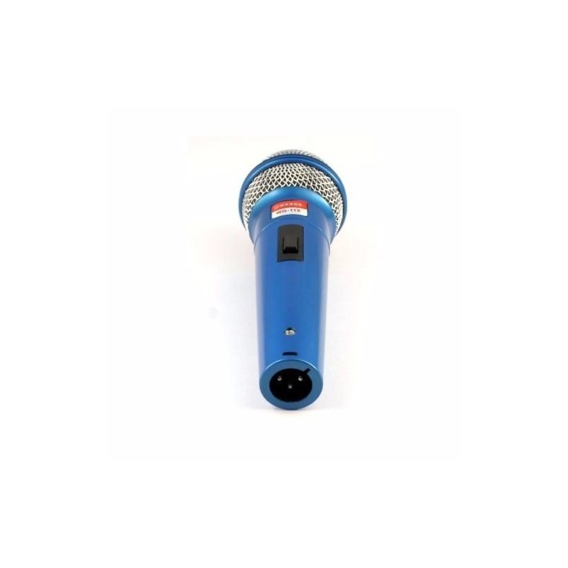 Coppia microfoni professionali unidirezionale con due cavo 2,5 m microfono