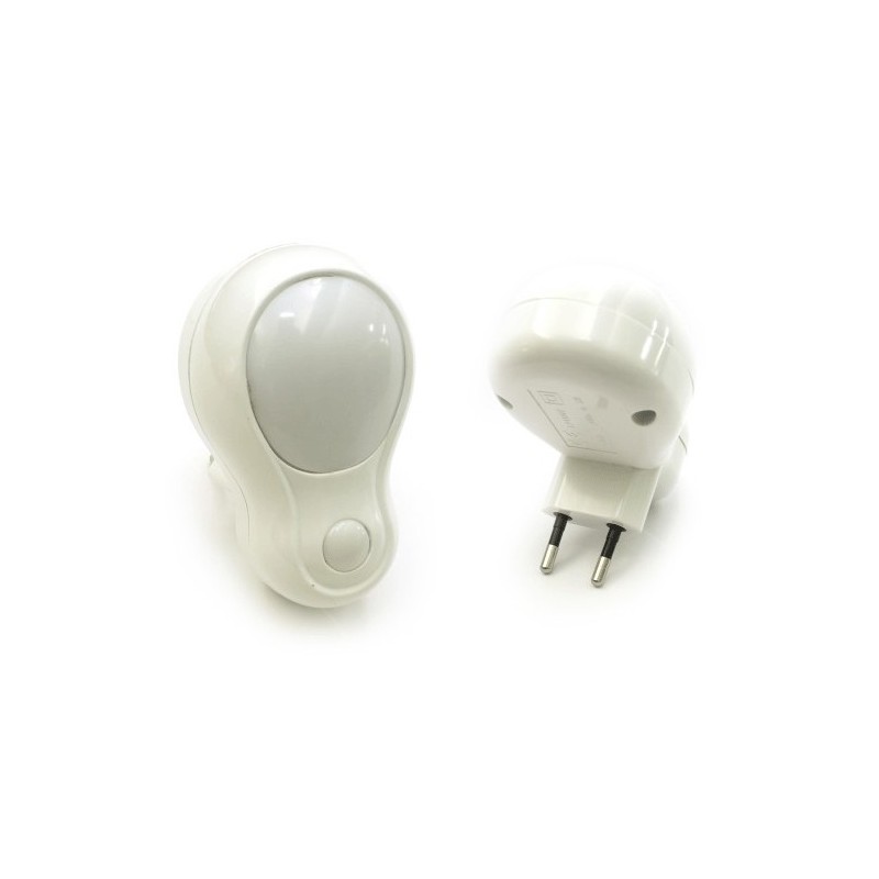 Luce notturna Lampada notte presa LED spina luminosità muro elettrica 1W Bambini