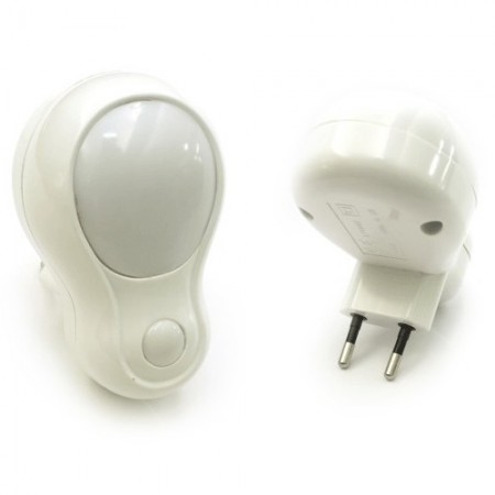 Luce notturna Lampada notte presa LED spina luminosità muro elettrica 1W Bambini