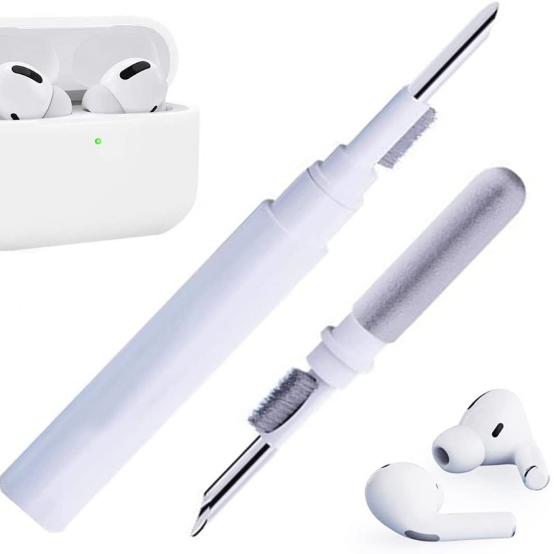 Kit Pulizia per Auricolari Spazzola Penna Air Pods smartphone cuffie pennino