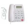 Telefono fisso ufficio hotel tastierino numerico display tasti gran...