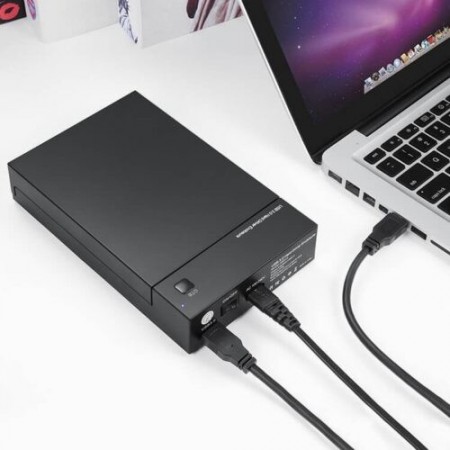 SATA 2,5" 3,5" HDD HARD DISK DRIVE ENCLOSURE  esterno USB 3.0  SSD BOX PORTATILE