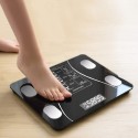 BILANCIA PESAPERSONE INTELLIGENTE BLUETOOTH DIGITALE ELETTRONICA 180KG CALORIE
