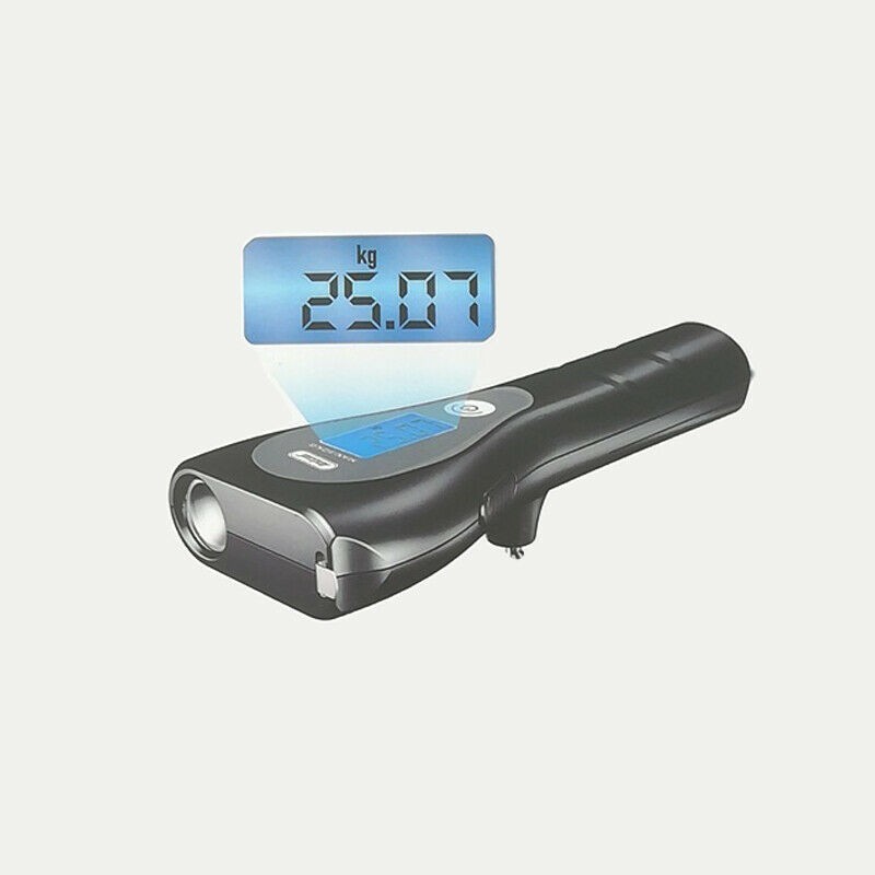 Hongu Bilancia digitale pesa valigie bagagli zaini caccia elastico ...