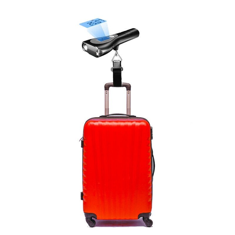 Hongu Bilancia digitale pesa valigie bagagli zaini caccia elastico ...