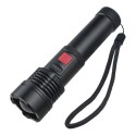 Torcia LED Multifunzione Ricaricabile Luce Portatile USB Pesca Lampada Lavoro
