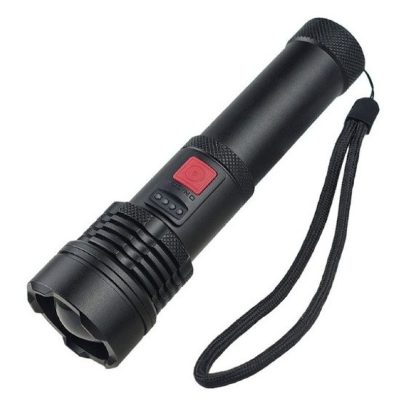 Hongu Torcia LED Multifunzione Ricaricabile Luce Portatile USB Pesc...