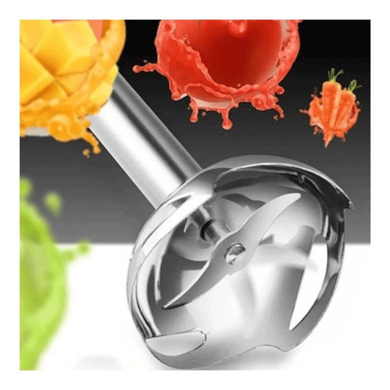 Hongu FRULLATORE MIXER 3 IN 1 IMMERSIONE SBATTITORE TRITATUTTO LAME...