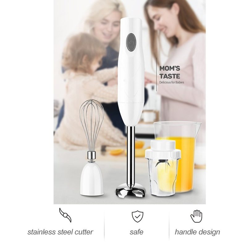 Hongu FRULLATORE MIXER 3 IN 1 IMMERSIONE SBATTITORE TRITATUTTO LAME...