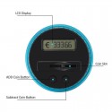 SALVADANAIO MONETE CONTA SOLDI DIGITALE CONTATORE DISPLAY LCD ELETTRICO EURO