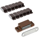 12x BLOCCA FERMA SPORTELLO CUCINA FINESTRA PORTA CHIUSURA MAGNETICA  CALAMITA