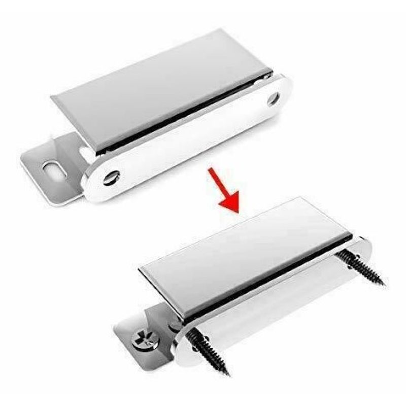 Hongu 12x BLOCCA FERMA SPORTELLO CUCINA FINESTRA PORTA CHIUSURA MAG...