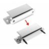 Hongu 12x BLOCCA FERMA SPORTELLO CUCINA FINESTRA PORTA CHIUSURA MAG...