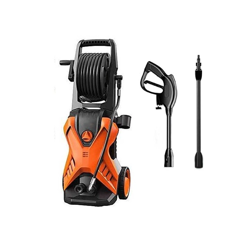 Idropulitrice portatile lavaggio alta pressione elettrica acqua 165bar 2200W