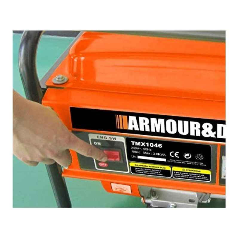 Generico Gruppo elettrogeno Generatore di corrente 3000W avviamento...