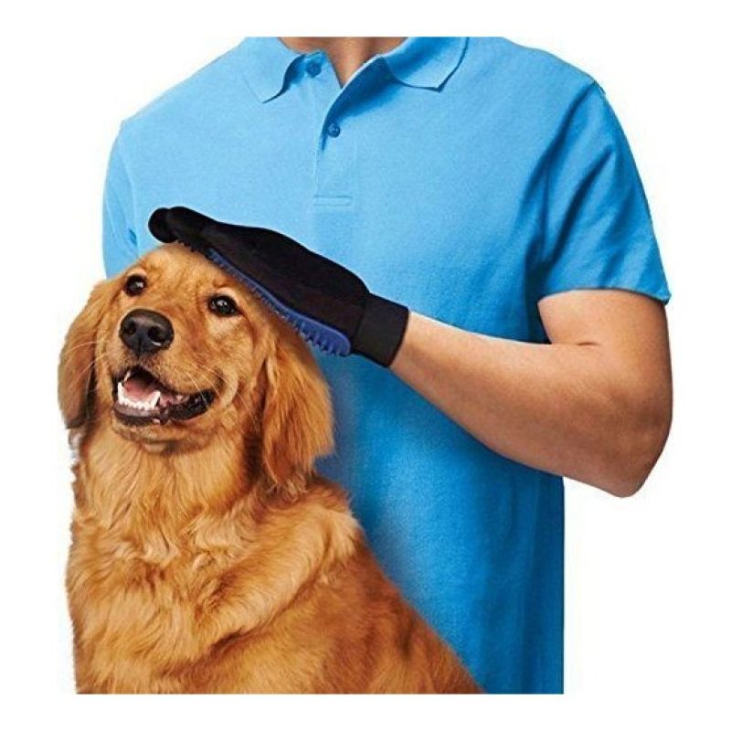 Guanto cardatore per cani gatti mano destra