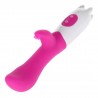Hongu Vibratore Rabbit Doppio Sesso Vaginale Clitoride Fallo Dildo ...