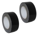 2x Rotoli Nastro Adesivo Nero impermeabile sigillante riparazione forte sigilla