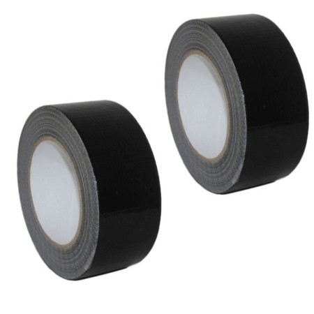 2x Rotoli Nastro Adesivo Nero impermeabile sigillante riparazione forte sigilla
