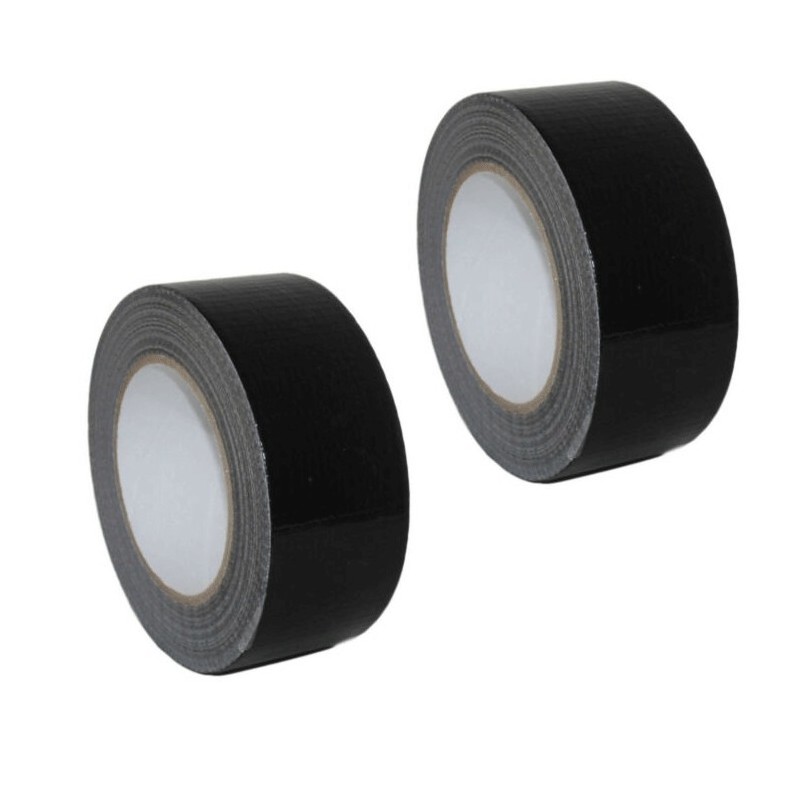 2x Rotoli Nastro Adesivo Nero impermeabile sigillante riparazione forte sigilla