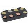 Hongu Dispenser Portamonete EURO da 1 centesimo a 2 € Auto resto mo...