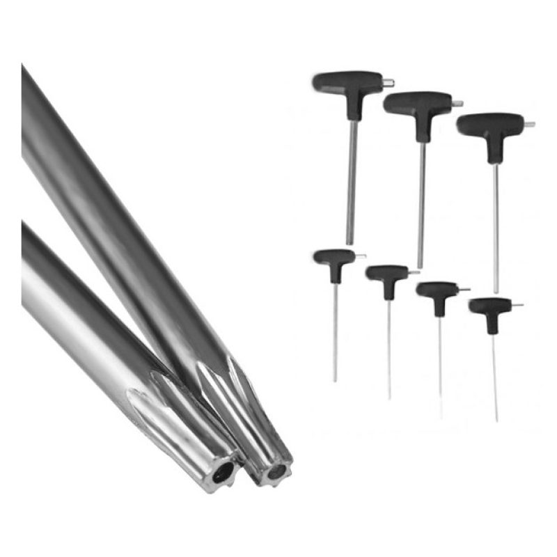 Hongu Set 7 chiavi torx lunghe impugnatura a T chiave cacciaviti pu...