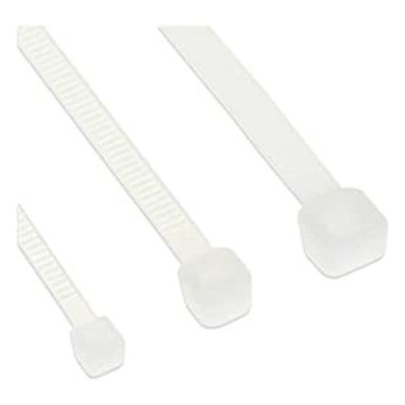Hongu Fino 400 Fascette bianca plastica varie misure cablaggio vari...