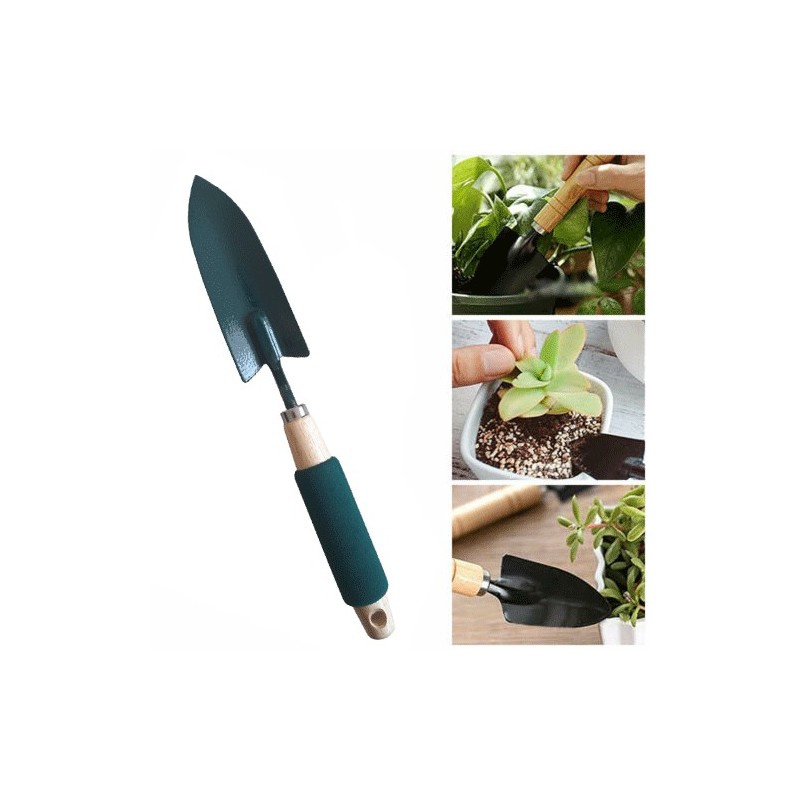 Hongu Pala corta Da Giardino Manico In Legno attrezzi orto giardina...