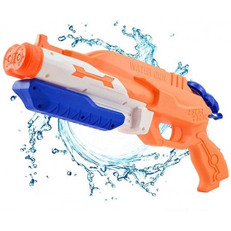 Pistola ad acqua pompa Spruzzatore Giocattolo giardino water gun 2 getti bambini