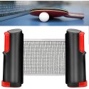 Set Ping pong rete estensibile tavolo scrivania portatile allungabile retrattile