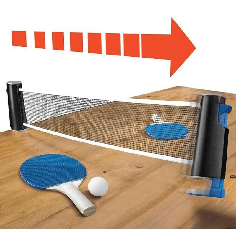 Hongu Set Ping pong rete estensibile tavolo scrivania portatile all...