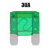 Hongu 10x MAXI Fusibili Fusibile 30A Auto Moto Camper Lamellari Lam...