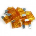 10x MAXI Fusibili Fusibile 40A Auto Moto Camper Lamellari Lamellare Lama arancioni