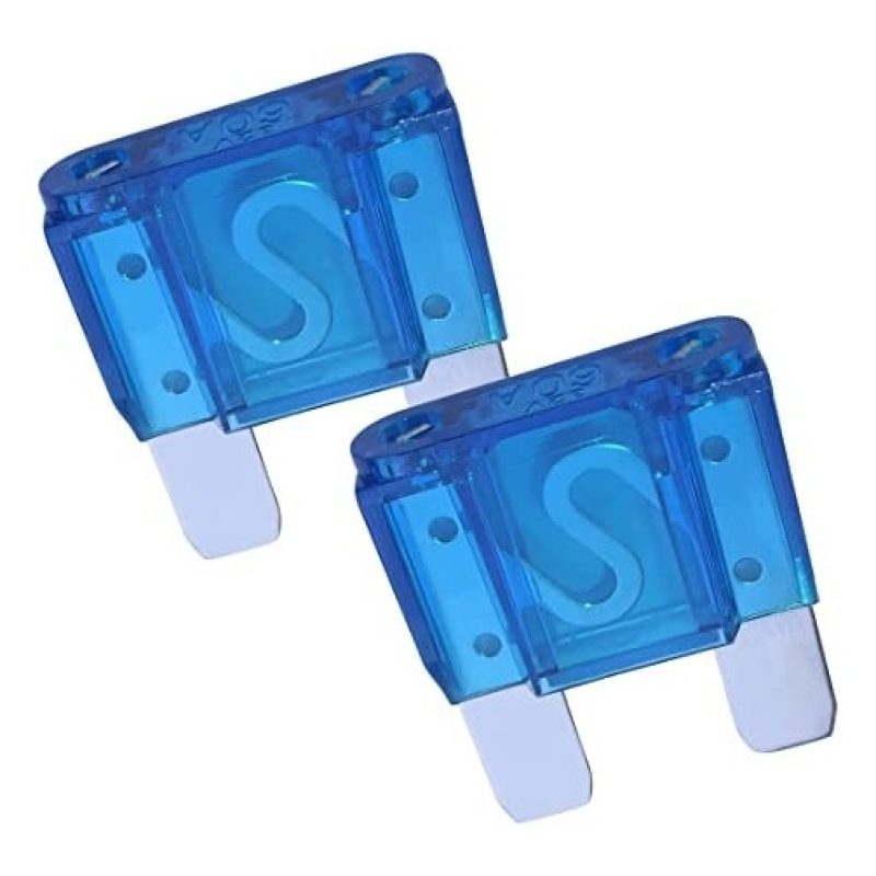Hongu 10x MAXI Fusibili Fusibile 60A Auto Moto Camper Lamellari Lam...
