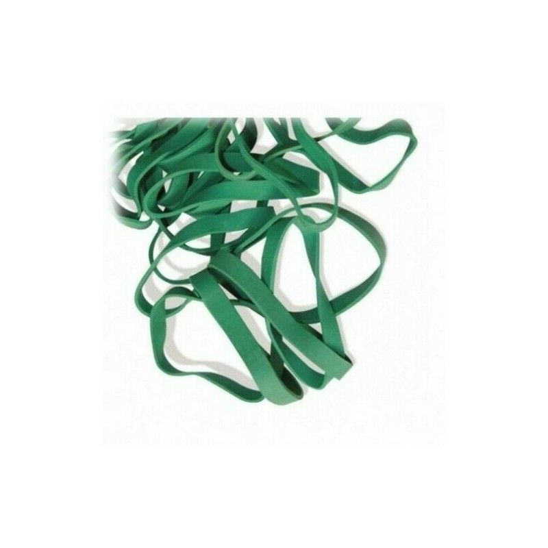 BUSTA CONFEZIONE DA 1 KG. ELASTICI A FETTUCCIA IN GOMMA 120 mm PER UFFICIO