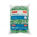 BUSTA CONFEZIONE DA 1 KG. ELASTICI A FETTUCCIA IN GOMMA 120 mm PER UFFICIO