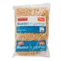 BUSTA CONFEZIONE 1 KG. ELASTICI IN GOMMA GIALLI 20 mm PER UFFICIO CANCELLERIA