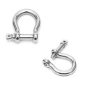 2x GRILLO a OMEGA PERNO a VITE SOLLEVAMENTO arrampicata cuore varie misure arco