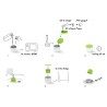 Hongu CHEESE MAKER FARE PREPARARE FORMAGGIO FRESCO CASA CUCINA MICR...