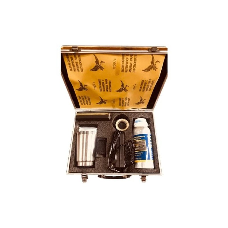 Kit lucida lucidatura fari Rinnova ripristina vetro fanali auto 120...