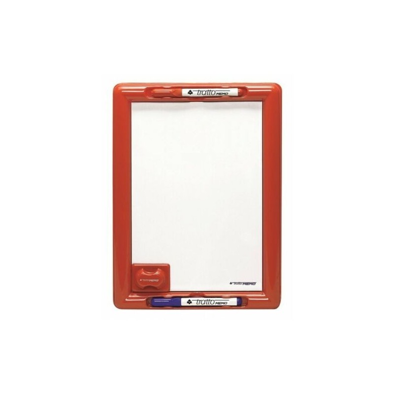 LAVAGNA MAGNETICA BIANCA TRATTO MEMO ufficio scuola casa 26x36 cm cancellabile