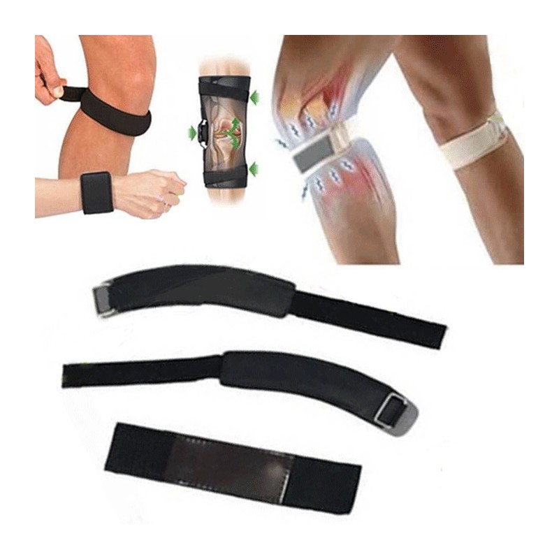 Supporto magnetico ginocchiere polso regolabile cinturino rotula fascia dolori