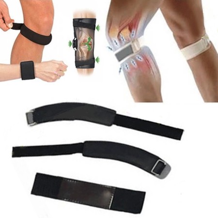 Supporto magnetico ginocchiere polso regolabile cinturino rotula fascia dolori