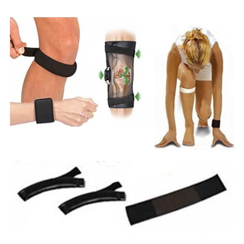 Supporto magnetico ginocchiere polso regolabile cinturino rotula fa...
