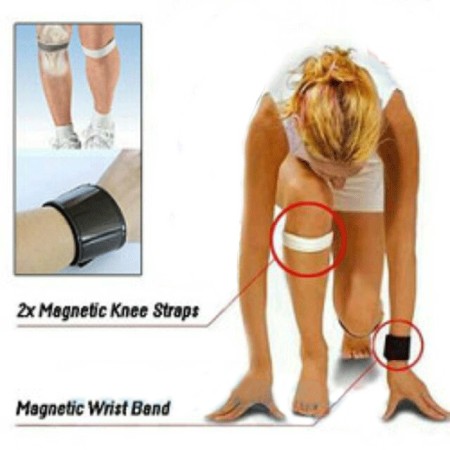 Supporto magnetico ginocchiere polso regolabile cinturino rotula fascia dolori