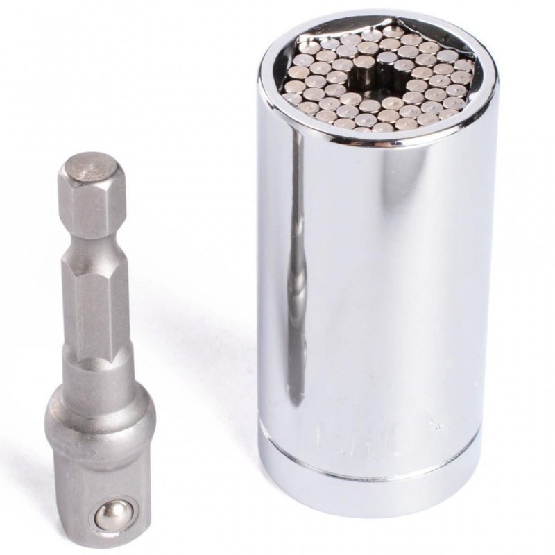 Chiave a bussola universale avvita svita 7-19 mm dadi bulloni set avvitatore