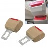 Hongu SET 2 PZ GANCIO CINTURE SICUREZZA BEEP BIP STOP ALLARME CICAL...