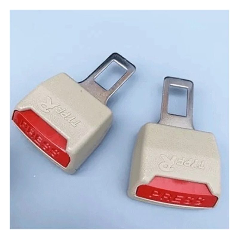 Hongu SET 2 PZ GANCIO CINTURE SICUREZZA BEEP BIP STOP ALLARME CICAL...