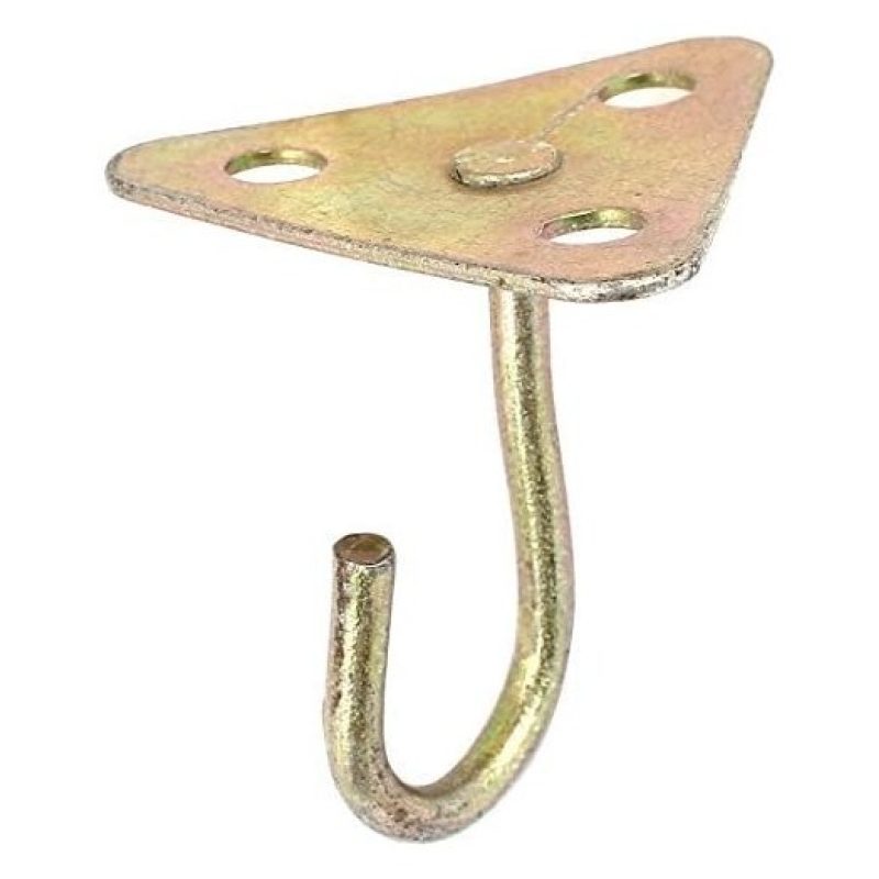 4x Ganci da Soffitto Dorati per Portavasi Supporti a Parete porta v...