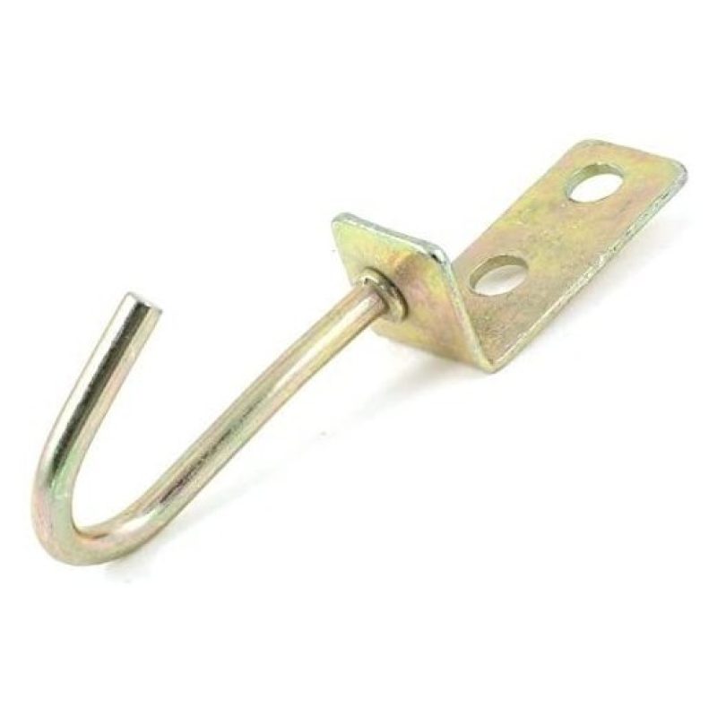 4x GANCIO DA SOFFITTO DORATI PORTAVASO SUPPORTI GANCI PARETE MURO L...